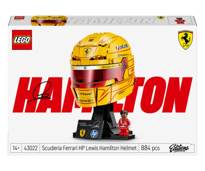 Klocki LEGO® LEGO EDITIONS 43022 Kask Lewis Hamilton Scuderia Ferrari HP